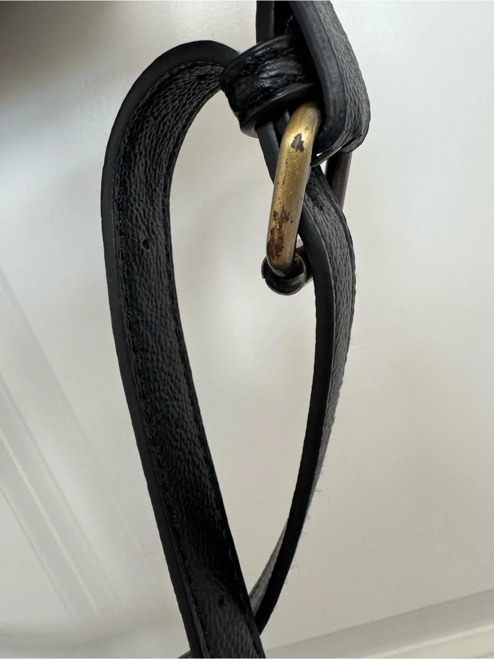 Coach Perry Slim Brief F59057 Black Leather